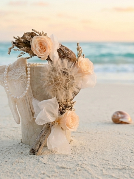 bouquet spiaggia